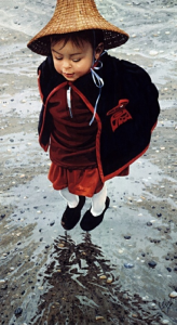 Little Girl Jumping