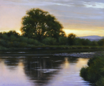River in Evening Light