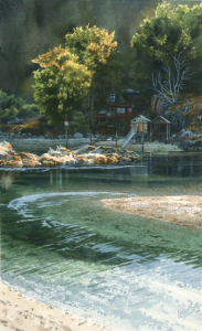 Lagoon at Manson's Landing