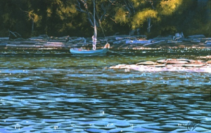Little Boat at Anchor