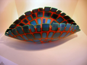 Blue & Orange Vessel