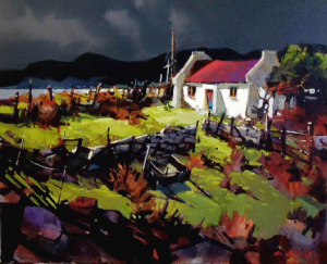 Dark day in Donegal