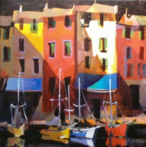 Sunset on the Cinque Terre