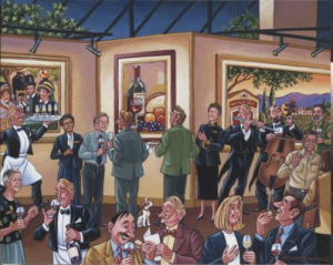 Artsy Party At Peninsula Gallery