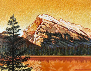 Mount Rundle & Vermillions Lake