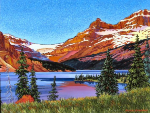 Sunrise Over National Park