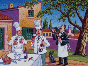 Working on the New House Wine
