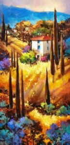 Tuscany Blue