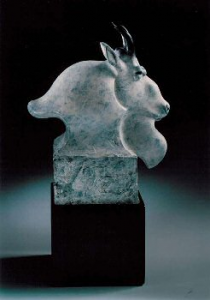 Mountain Goat Portrait
