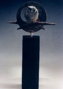 Owl Moon Medallion