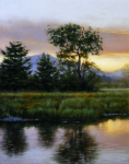 Dusk On The River