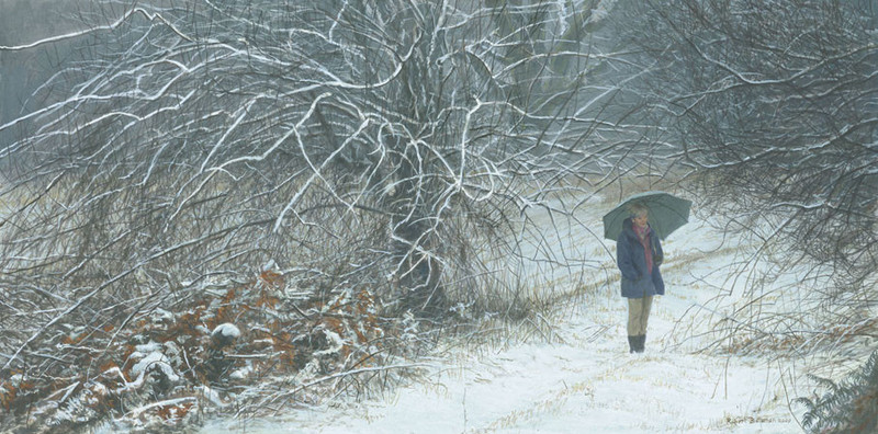 Robert Bateman Winter Walk