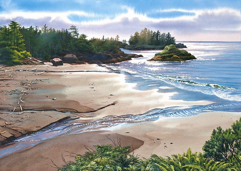 Carol  Evans Second Beach - Calvert Island