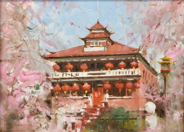 Clement Kwan A Historical Building - Victoria Chinese School in May