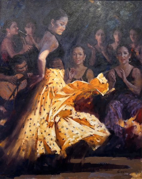 Clement Kwan Dancing Flamenco
