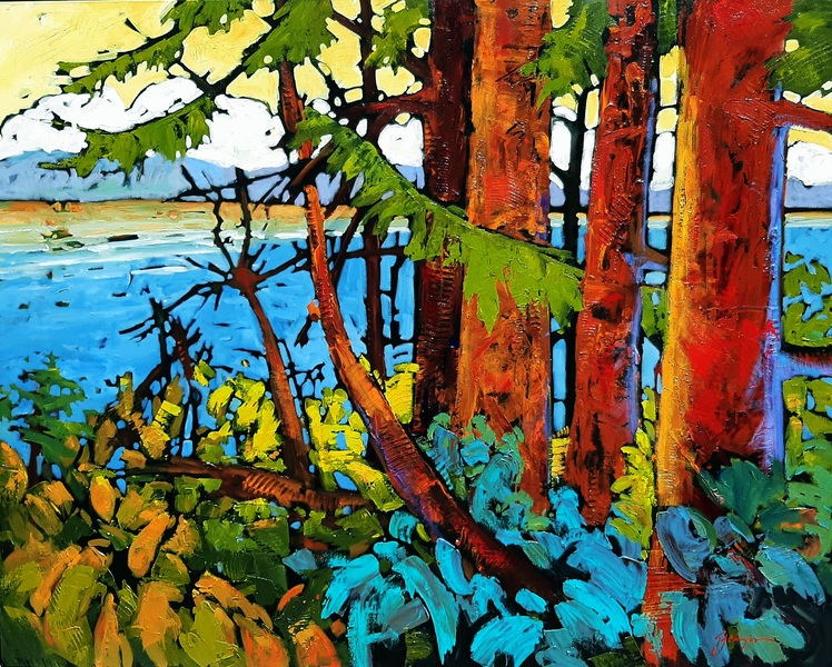 Gail Johnson Coastal Trees and Shores