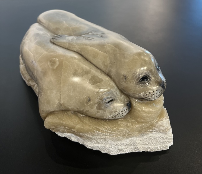 Craig Benson Two Basking Seals