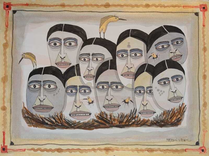 Haren Vakil Faces in a Nest