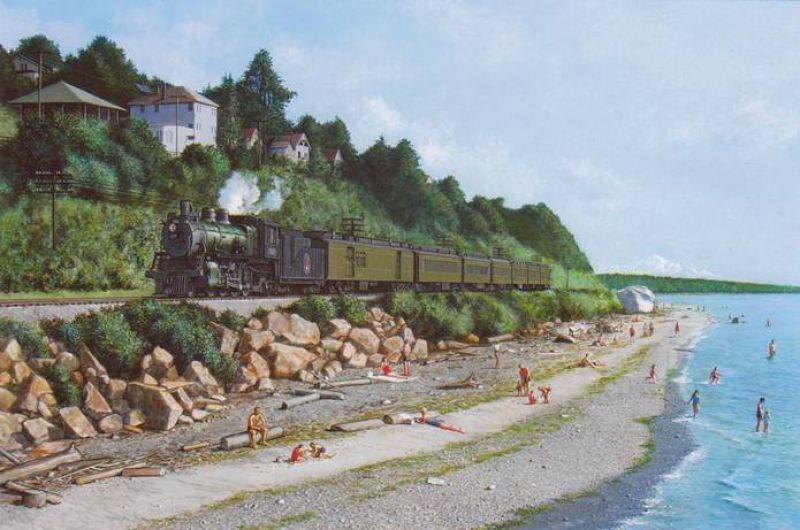   View from White Rock Pier