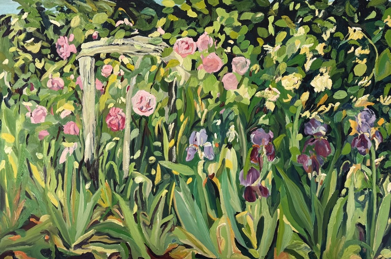 Josephine Fletcher Irises and the Constance Spry