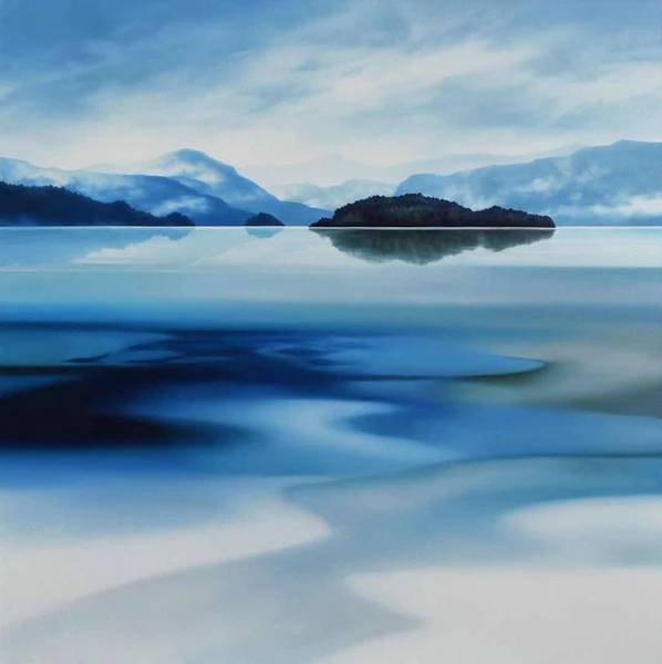 Kylee Turunen Blue Island Reflection