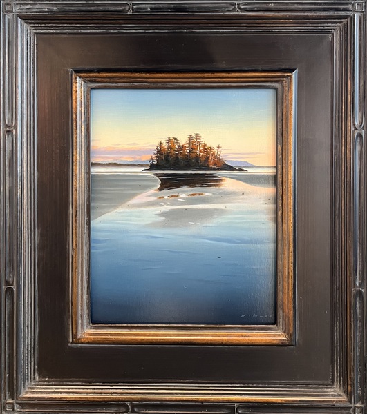 Last Light, Schooner Cove • Ray Ward • Peninsula Art Gallery, Sidney BC