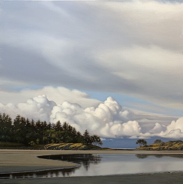 Ray Ward Storm Sky Over the Lagoon