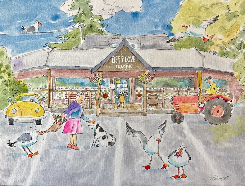 Sheena Lott Sidney by the Seagulls #22, Deep Cove Trading Co.