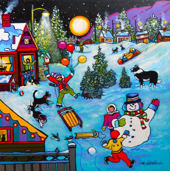 Catherine Robertson It Snowed Today!