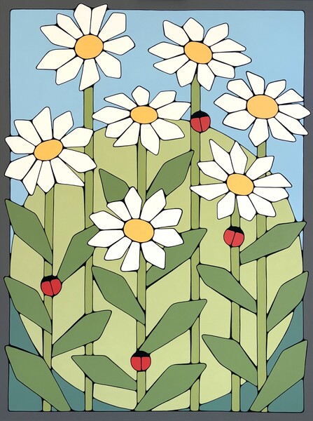 Tiffany Hastie Daisies