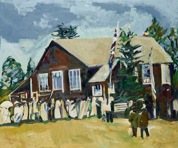 Mahon Hall - Midsummer Party for completion of the Agricultural Hall by Josephine Fletcher