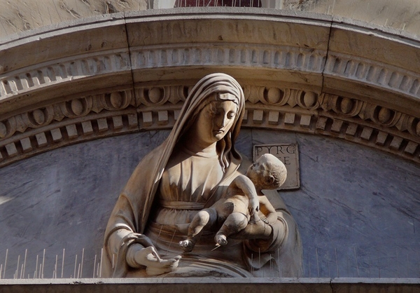 Birgit Freybe z Bateman Protection (Madonna and Child Frieze, Venice, Italy)