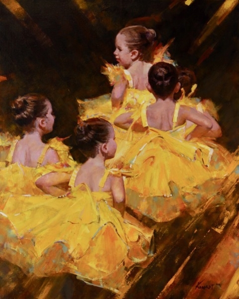 Clement z Kwan Six Little Ballerinas