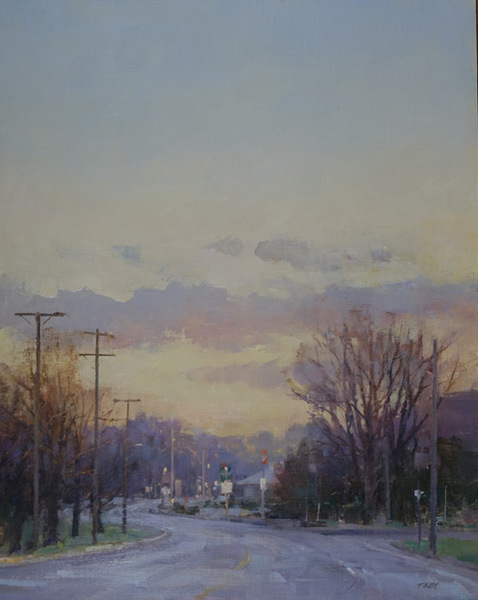 An Early Winter Morning by Deborah Tilby