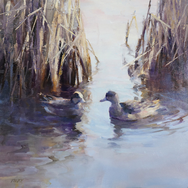 Two Ducks 1 by Deborah Tilby