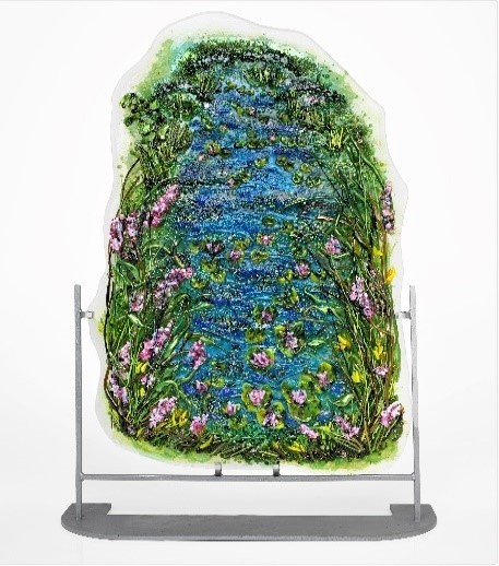 Doroni Lang Monet Style Waterlilies Panel