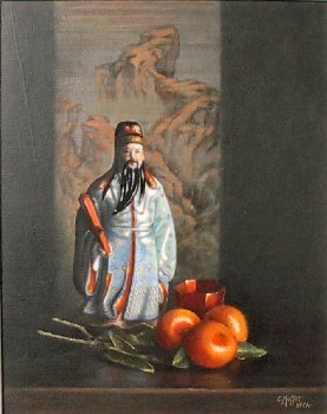 Catherine z Moffat Guarding The Oranges