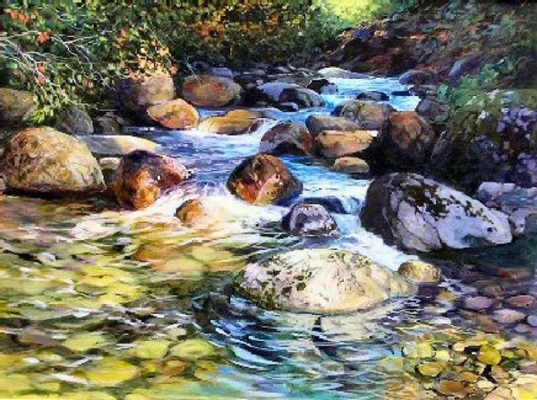 Janice z Robertson Looking Upstream