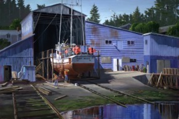 Mark z Hobson Nanaimo Shipyard: Restoring The Jolly Roger