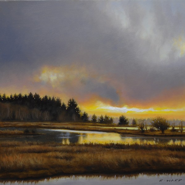 Ray Ward Englishman River Sunset