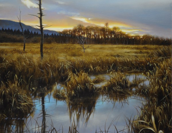 Marsh Dusk by Ray Ward